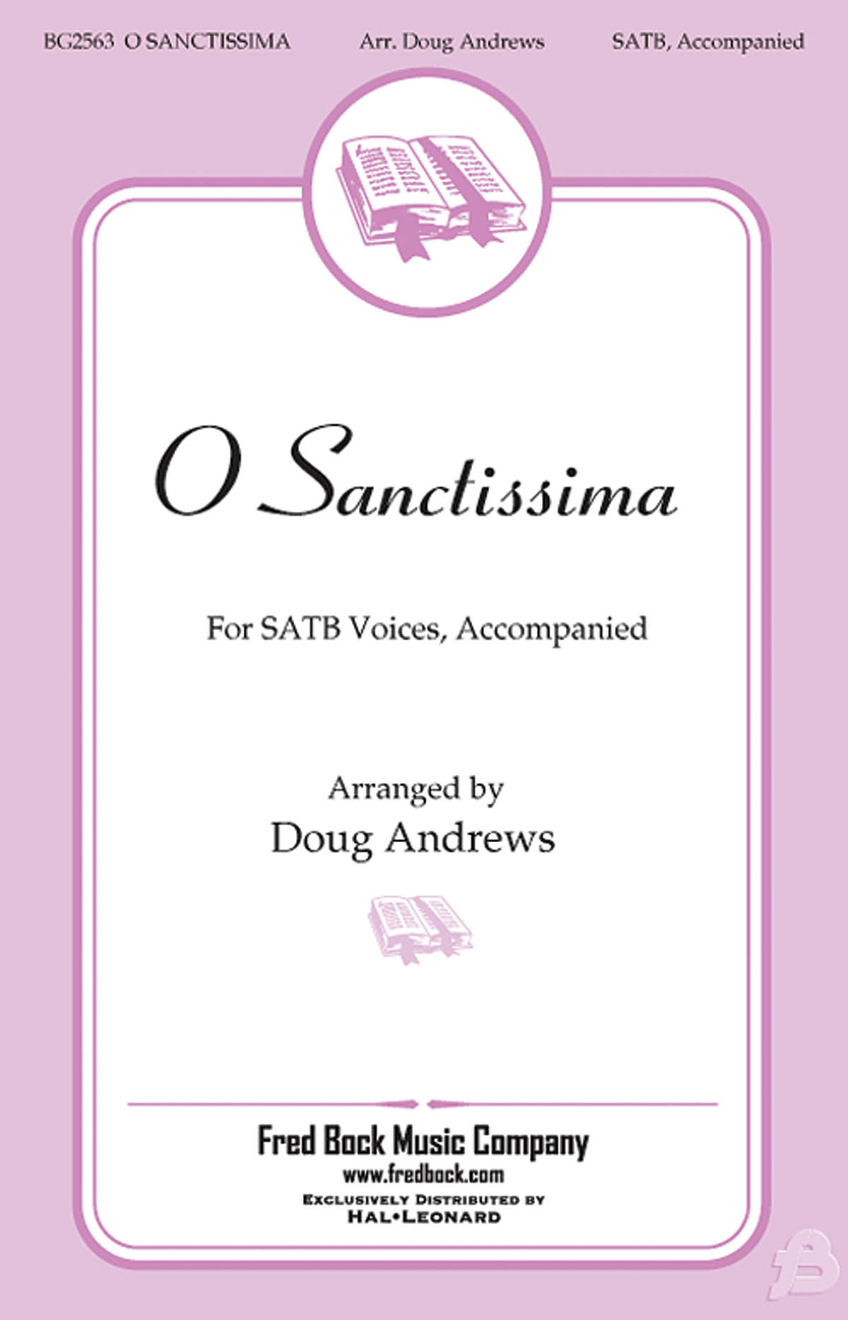 O Nctissima (SATB)