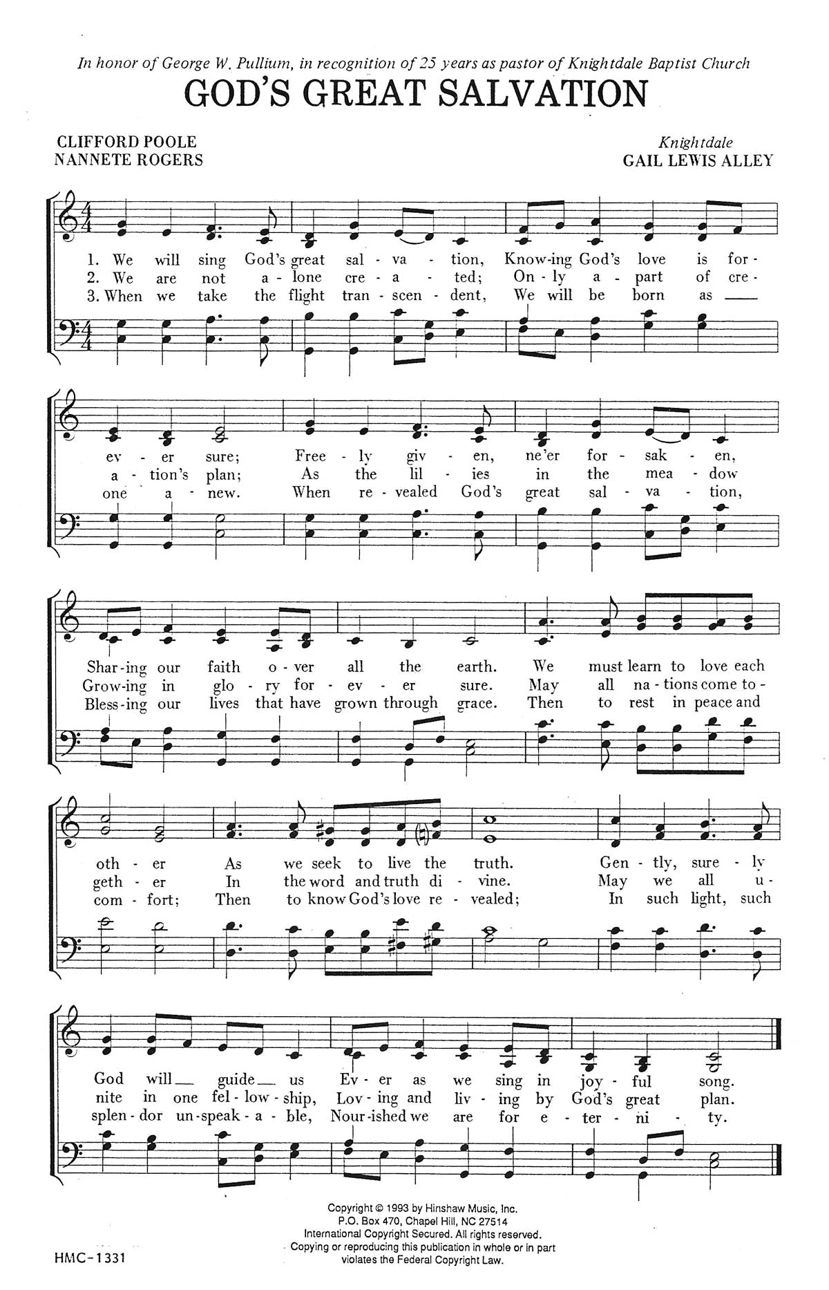 God's Great Salvation