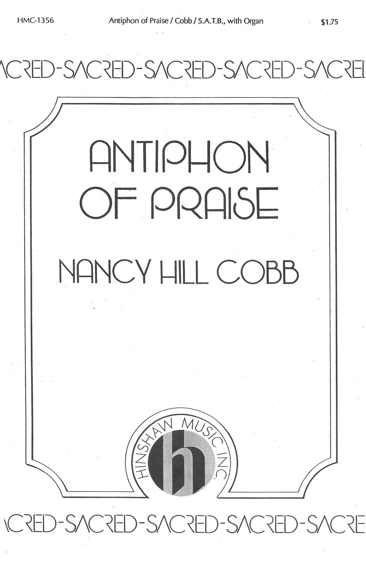 Antiphon Of Praise