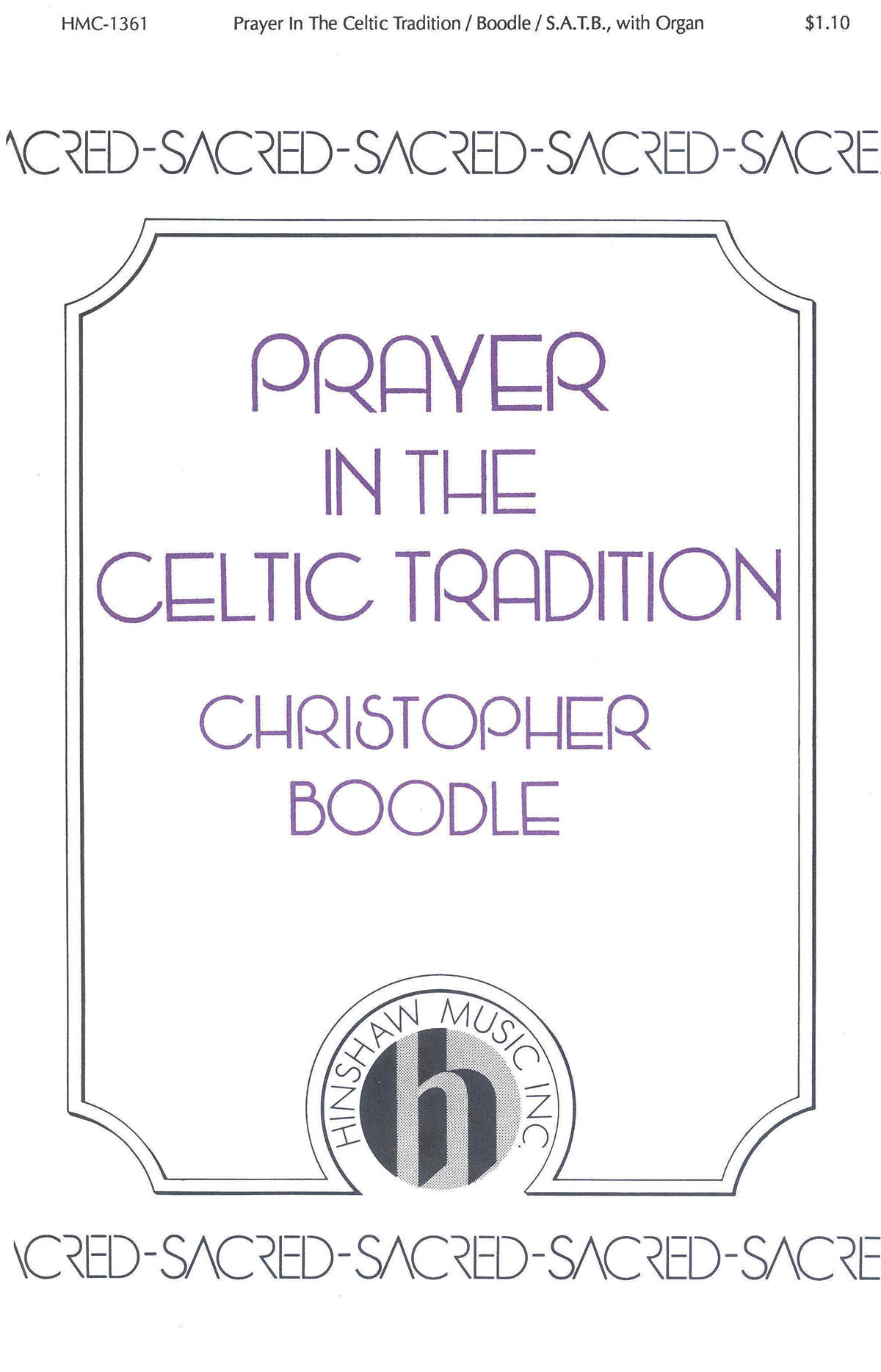 Prayer In The Celtic Tradition