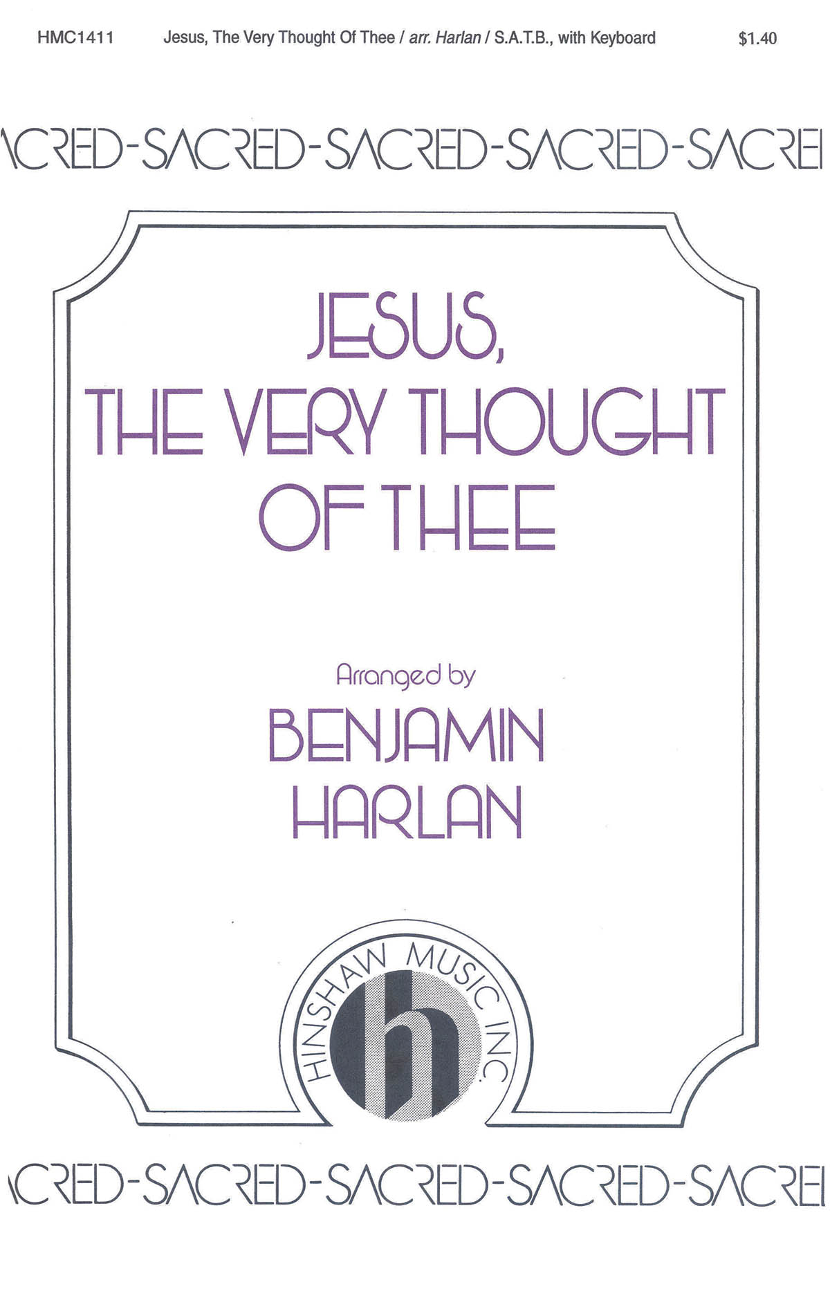 Jesus The Very Thought Of Thee