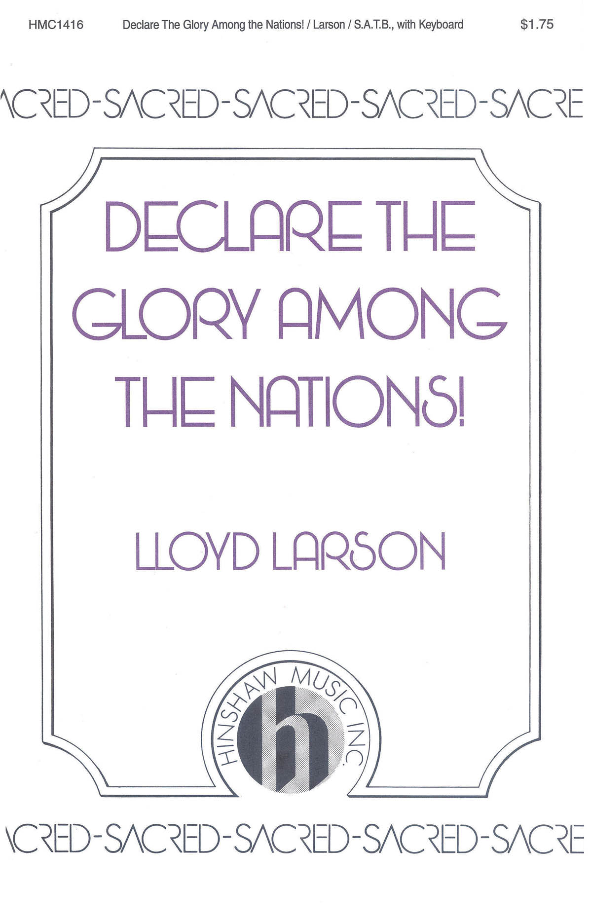 Declare The Glory Among The Nations