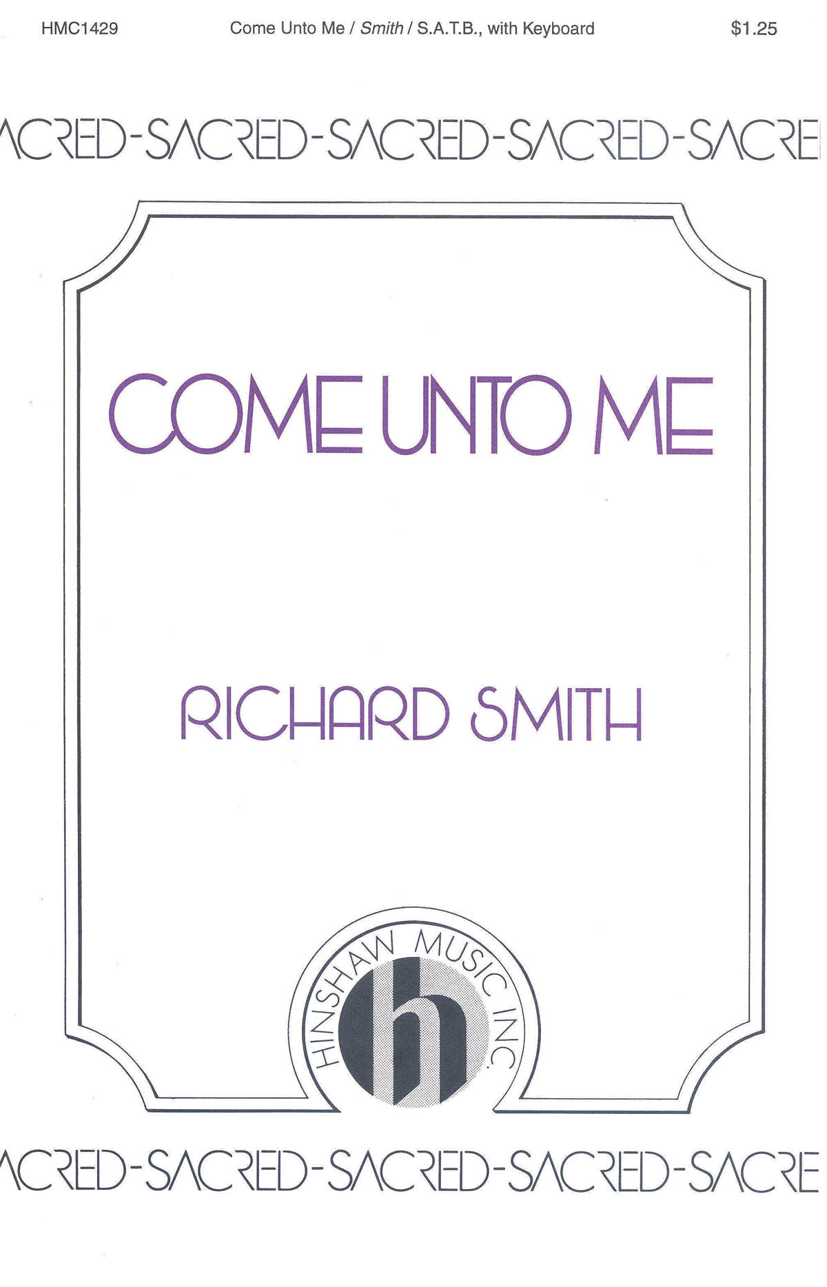 Come Unto Me