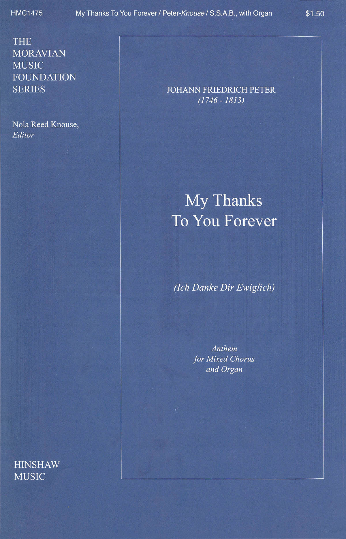 My Thanks To You Forever (Ich Danke Dir Ewiglich)