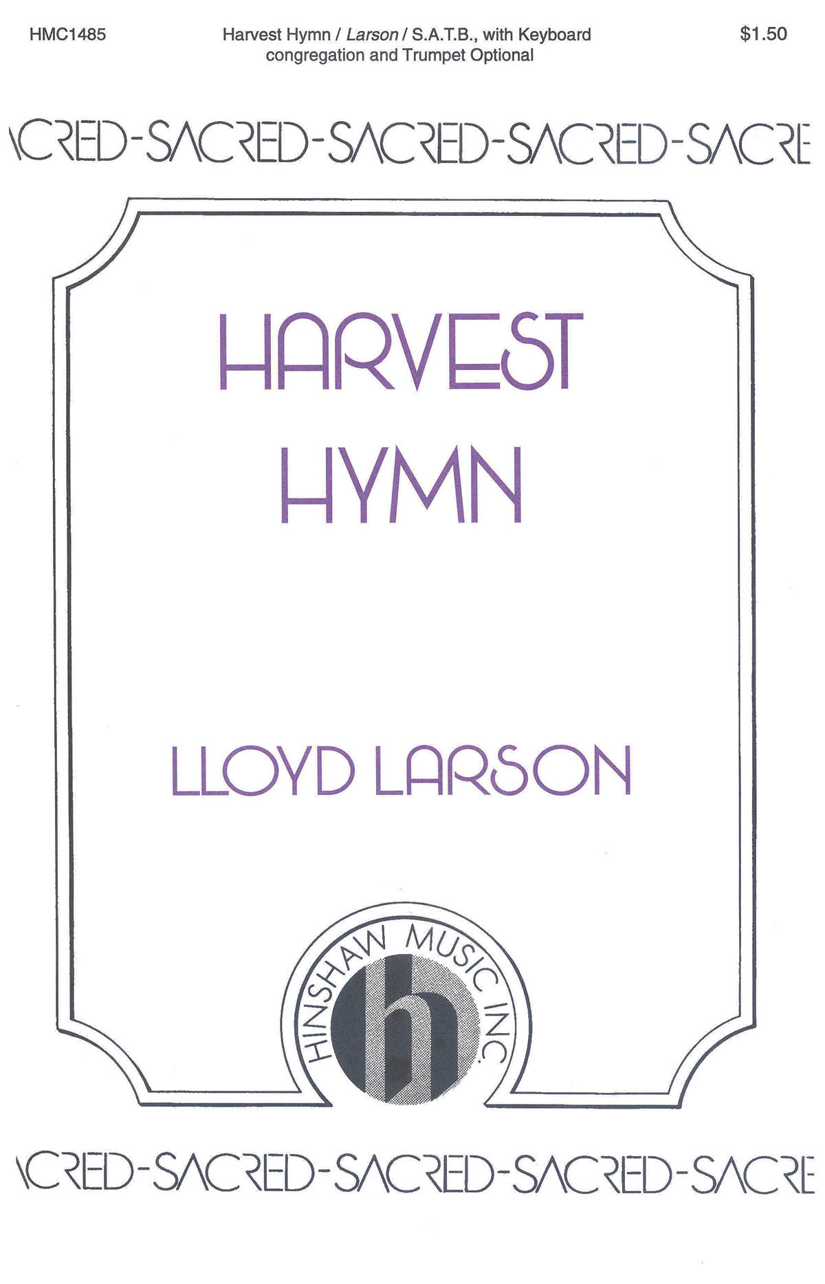 Harvest Hymn