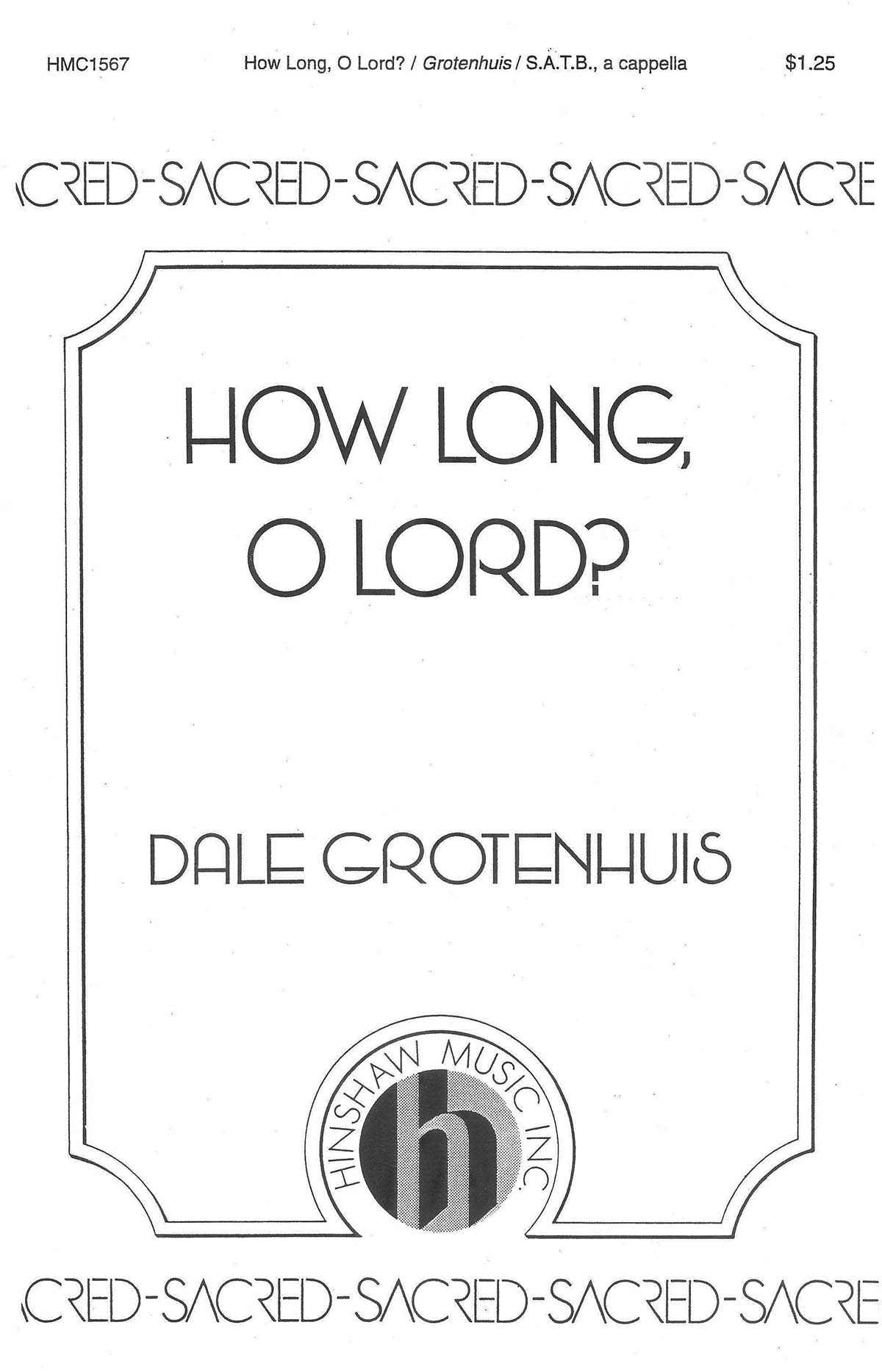 How Long, O Lord?