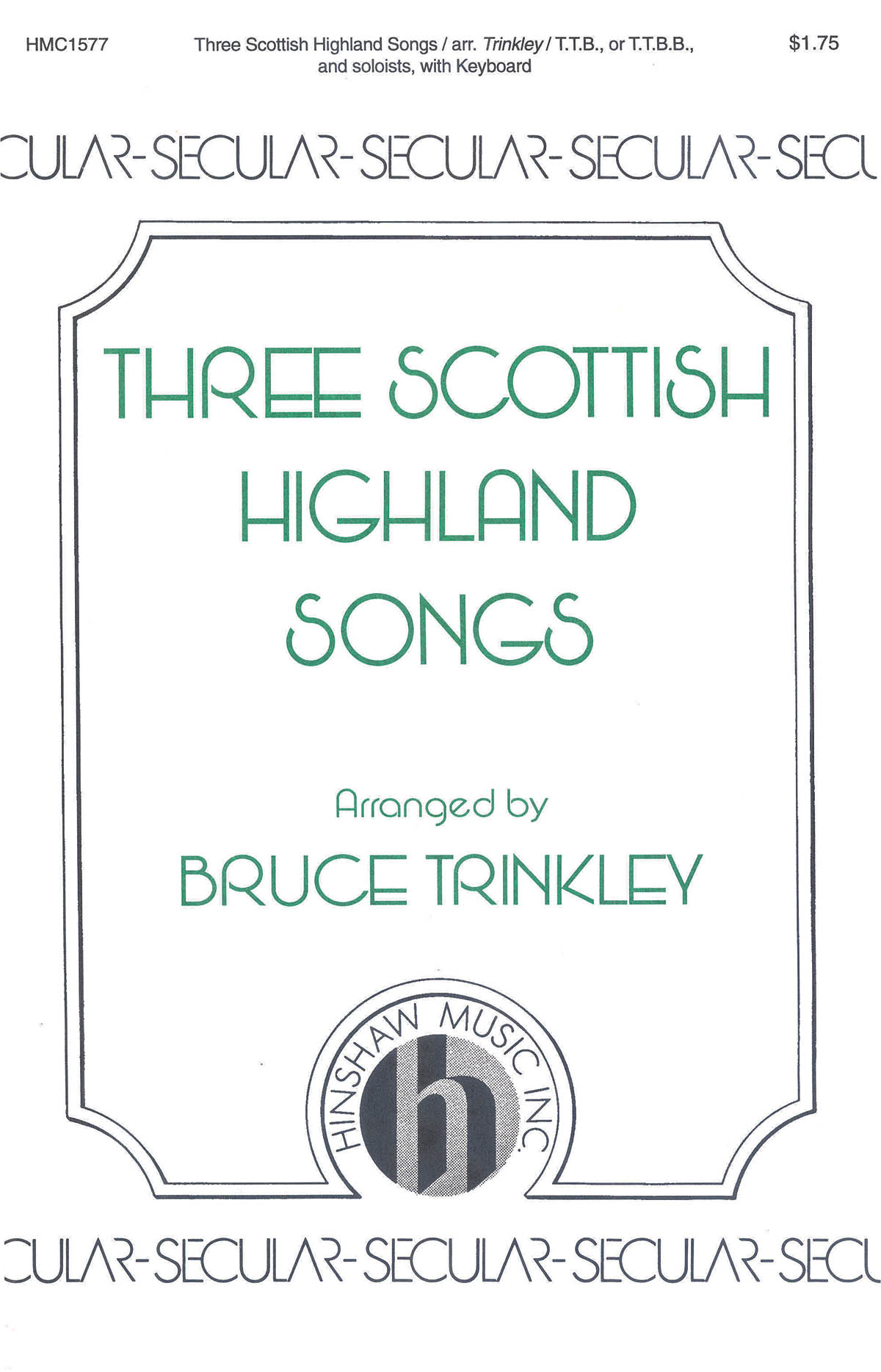 Three Scottish Highland Songs