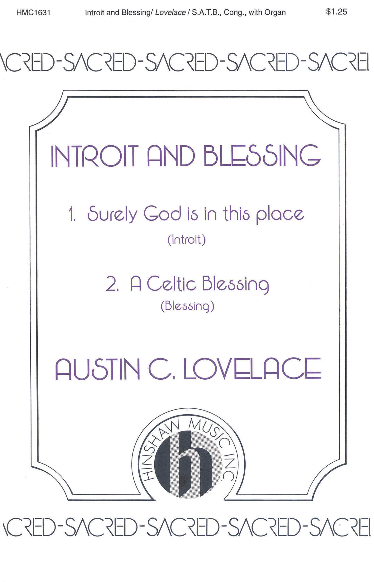 Introit And Blessing