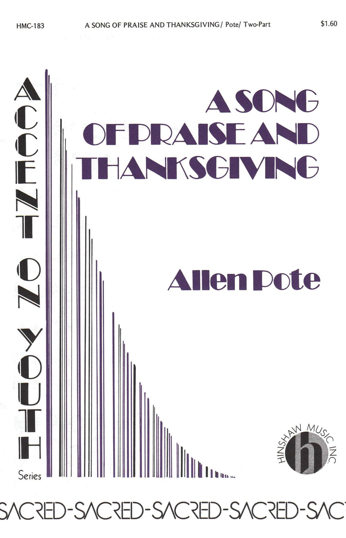A Song Of Praise And Thanksgiving