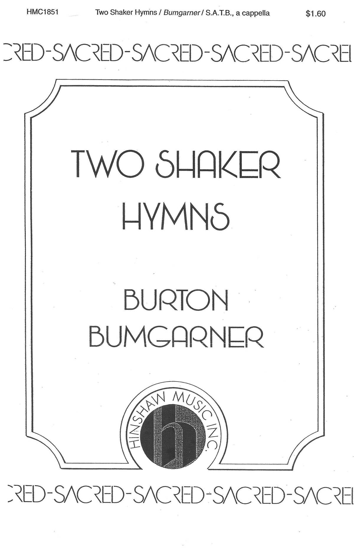 Two Shaker Hymns