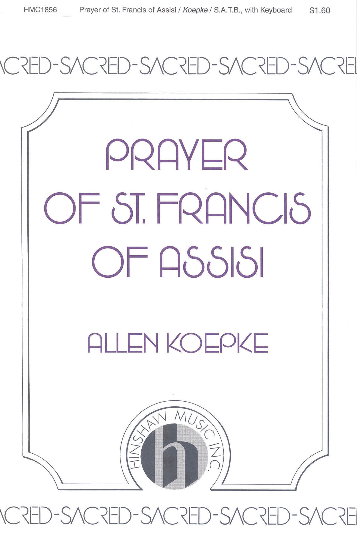 Prayer Of St Francis Of Assisi