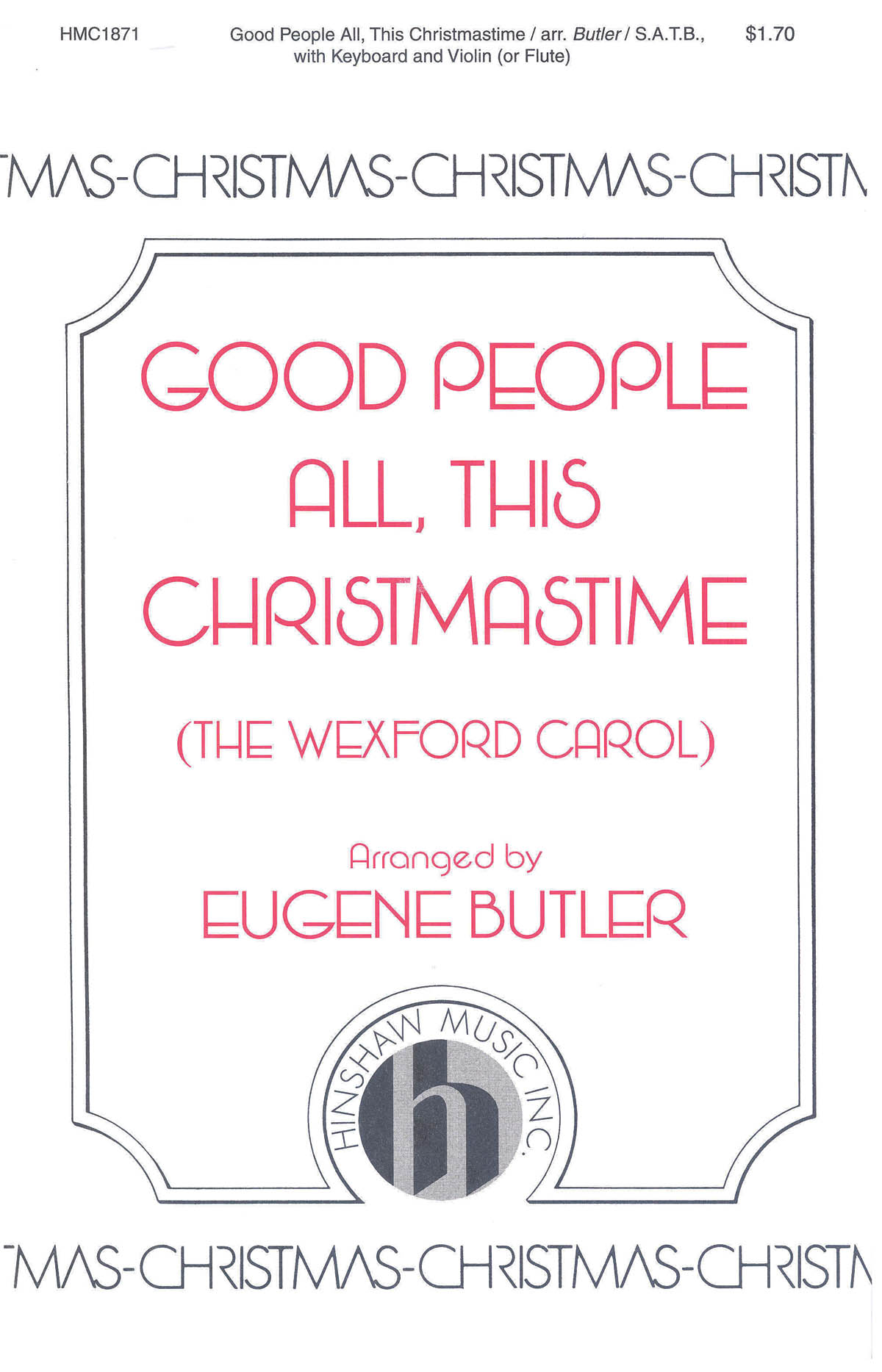 Good People All, This Christmastime