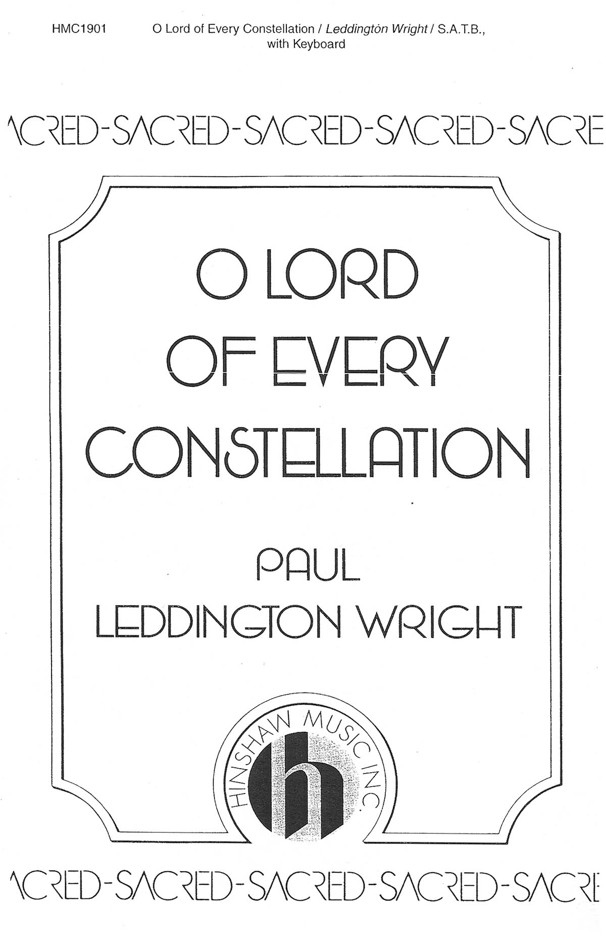 O Lord Of Every Constellation
