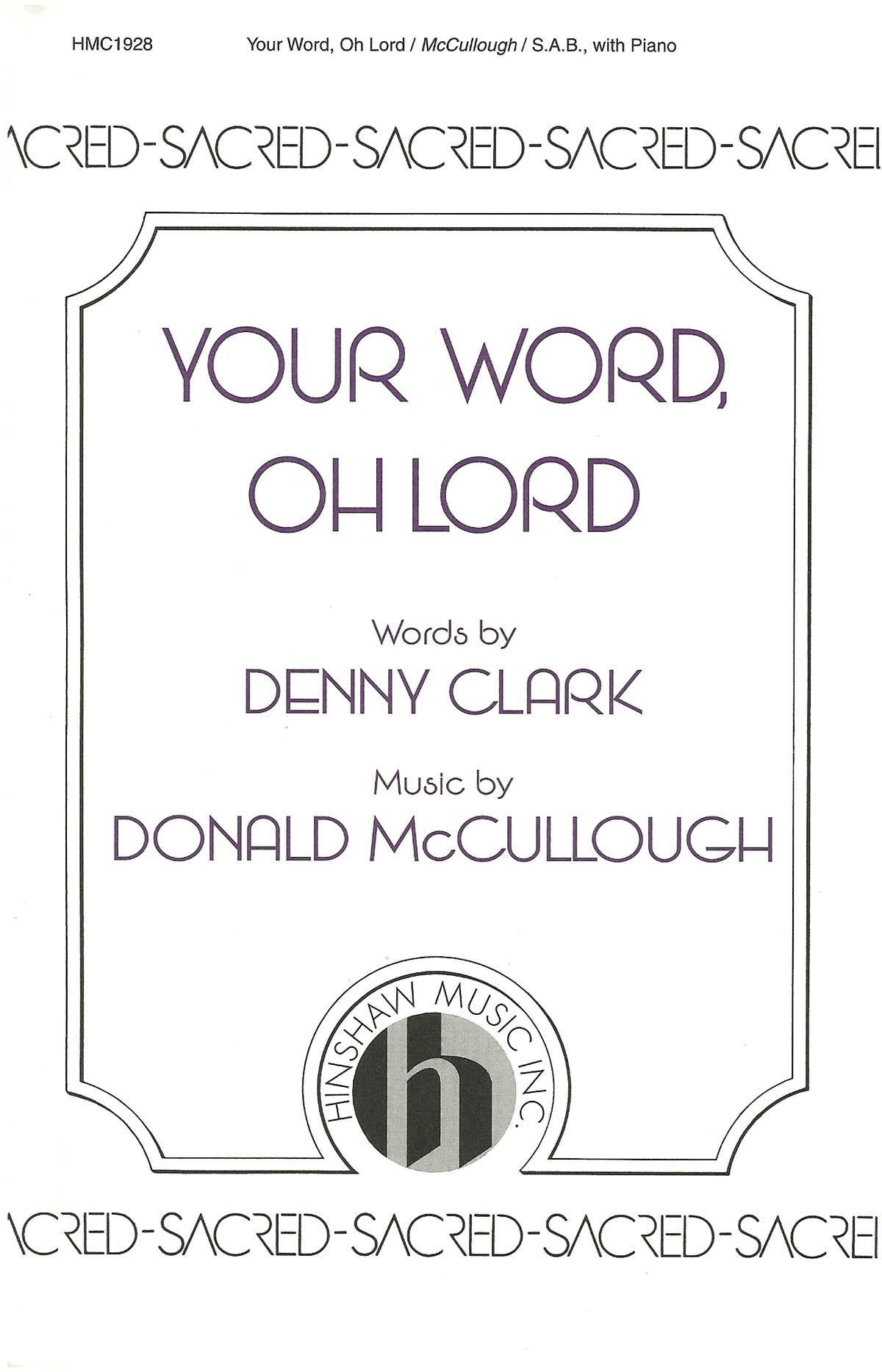 Your Word, Oh Lord