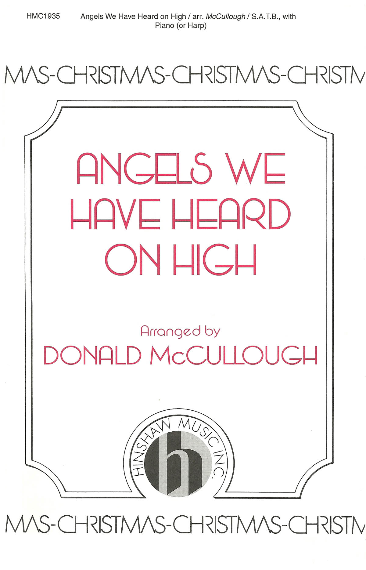 Angels We Have Heard On High