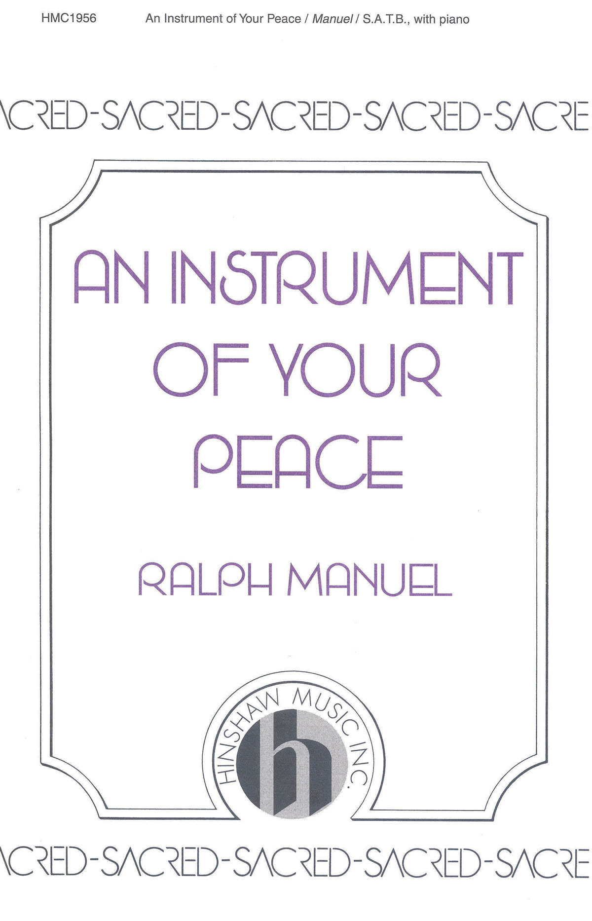 An Instrument Of Your Peace