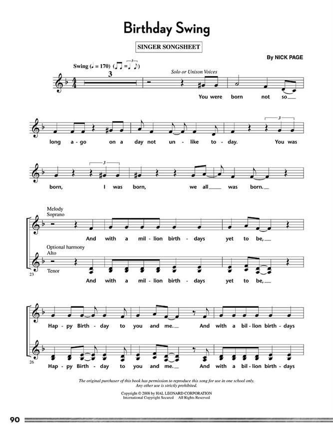 Nick Page Sing With Us Songbook