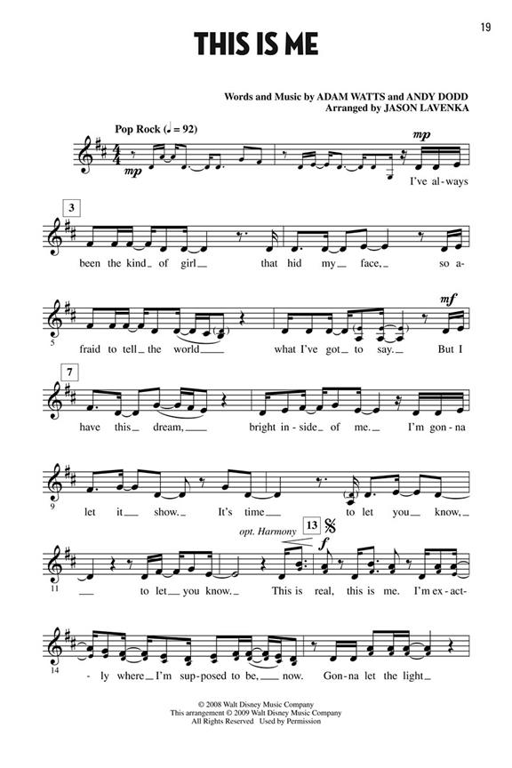 Let's all sing songs from Disney's Camp (10 Pack)