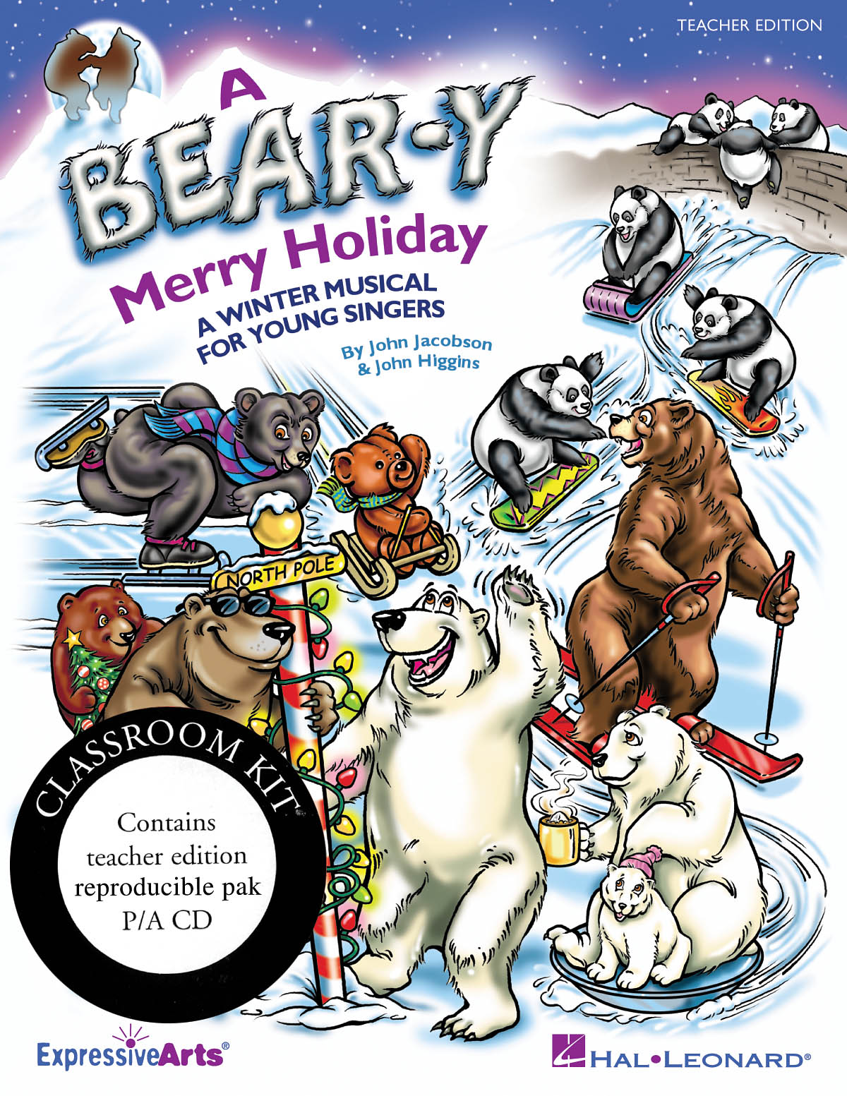 A Bear-y Merry Holiday(A Winter Musical For Young Singers)