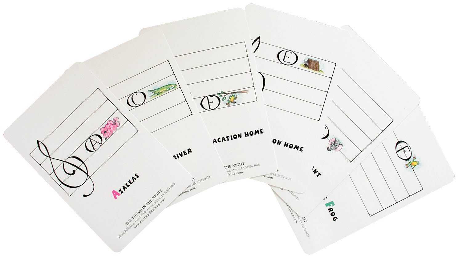 Freddie the Frog and the Thump in the Night(Flash Card Set)