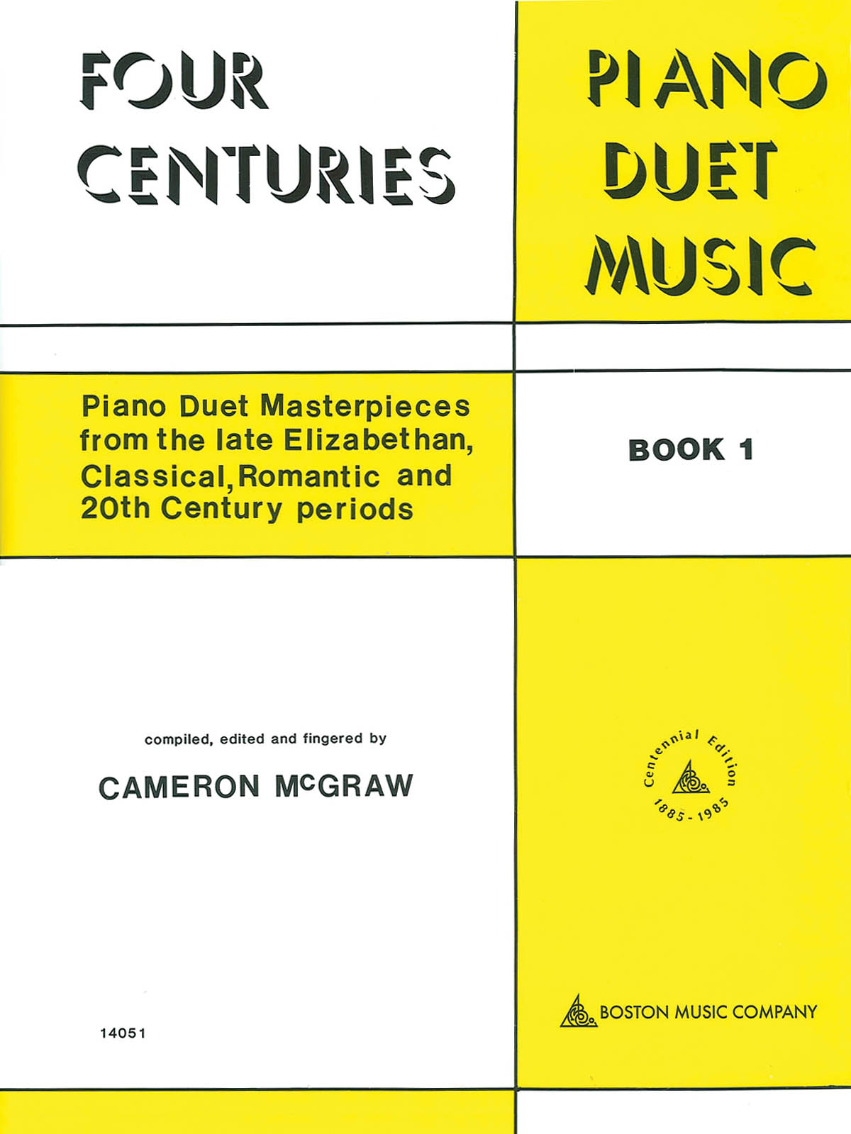 4 Centuries of Piano Duet Music