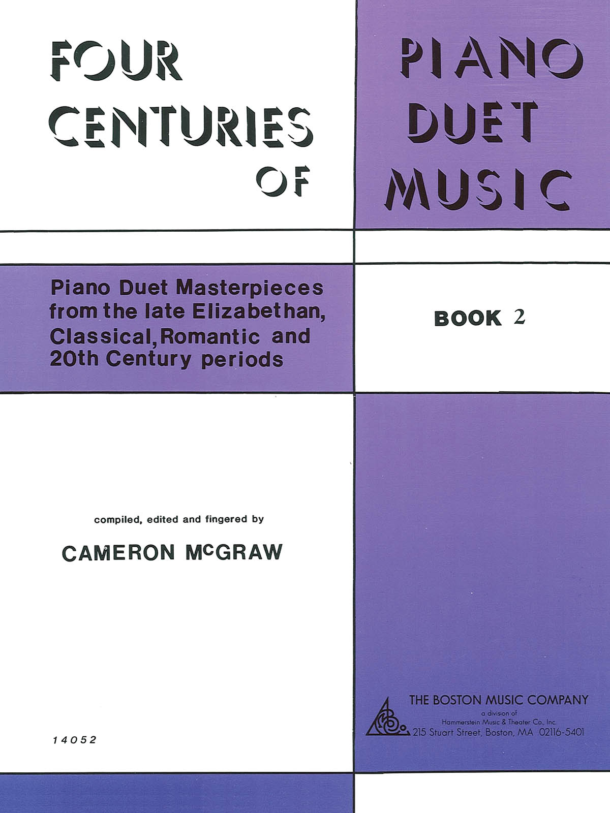 4 Centuries of Piano Duet Music