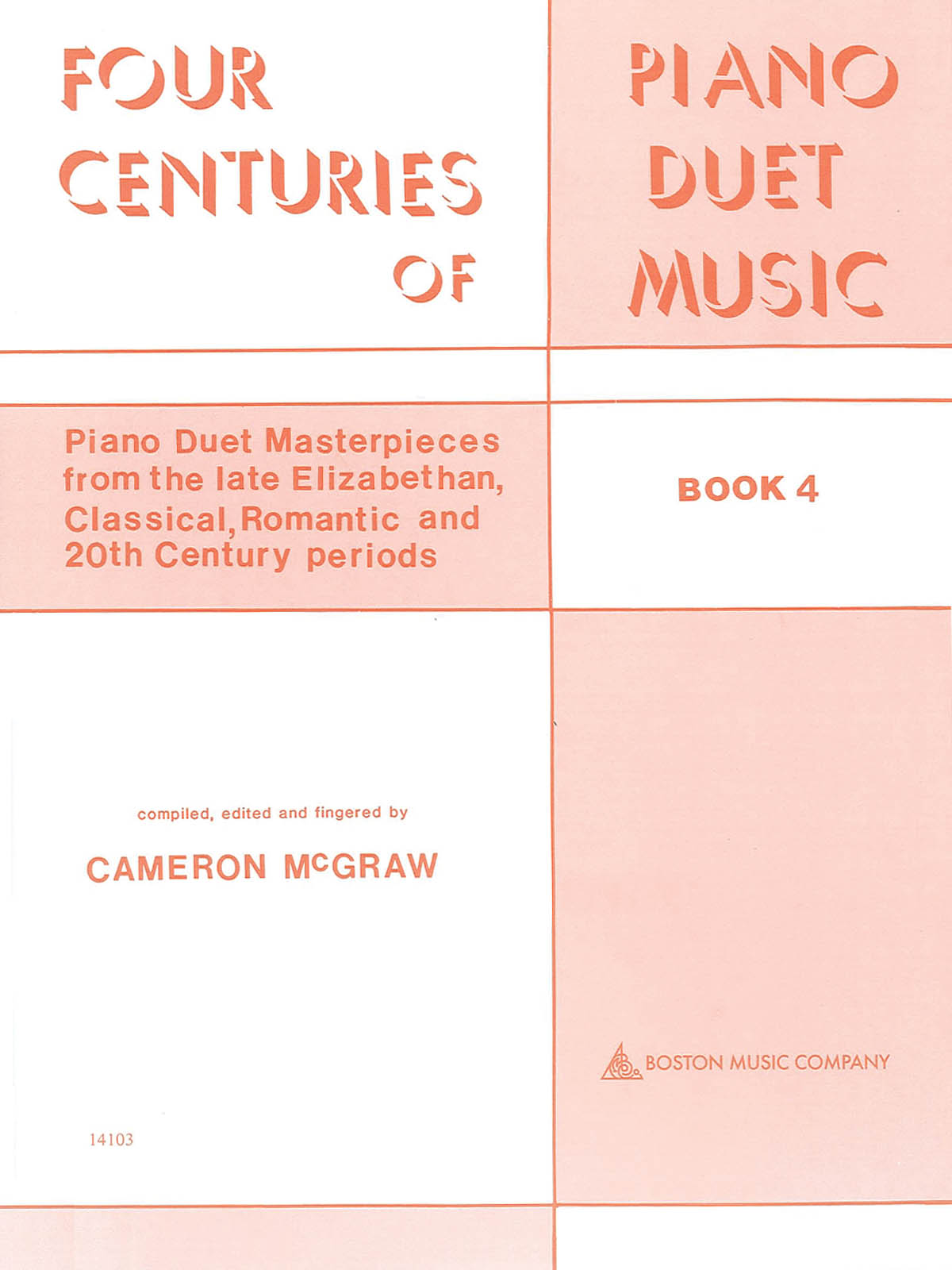 4 Centuries of Piano Duet Music