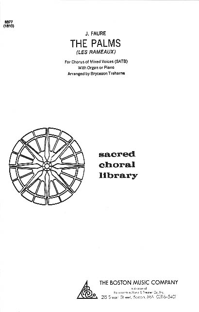 The Palms Les Rameaux(SATB with Piano or Organ)