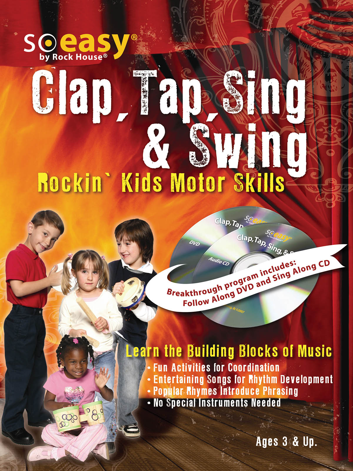 Rock House - Clap, Tap, Sing & Swing(Music Development for Kids)