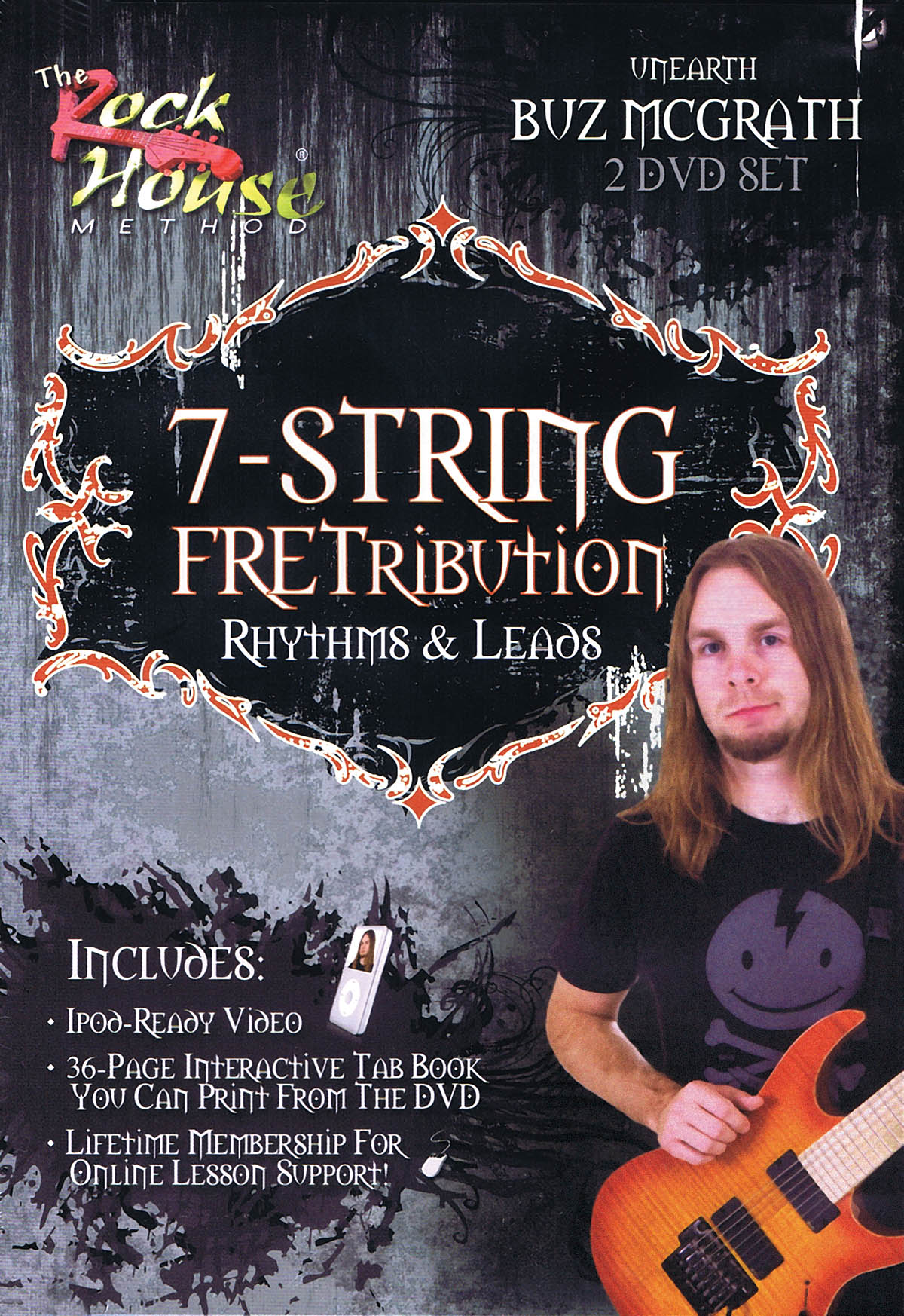 Buz McGrath of Unearth - 7-String Fretribution(Rhythms & Leads)