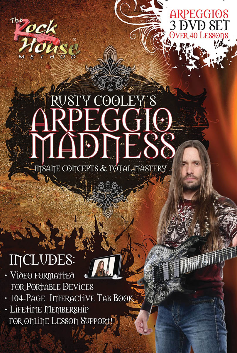 Rusty Cooley - Arpeggio Madness(Insane Concepts & Total Mastery)