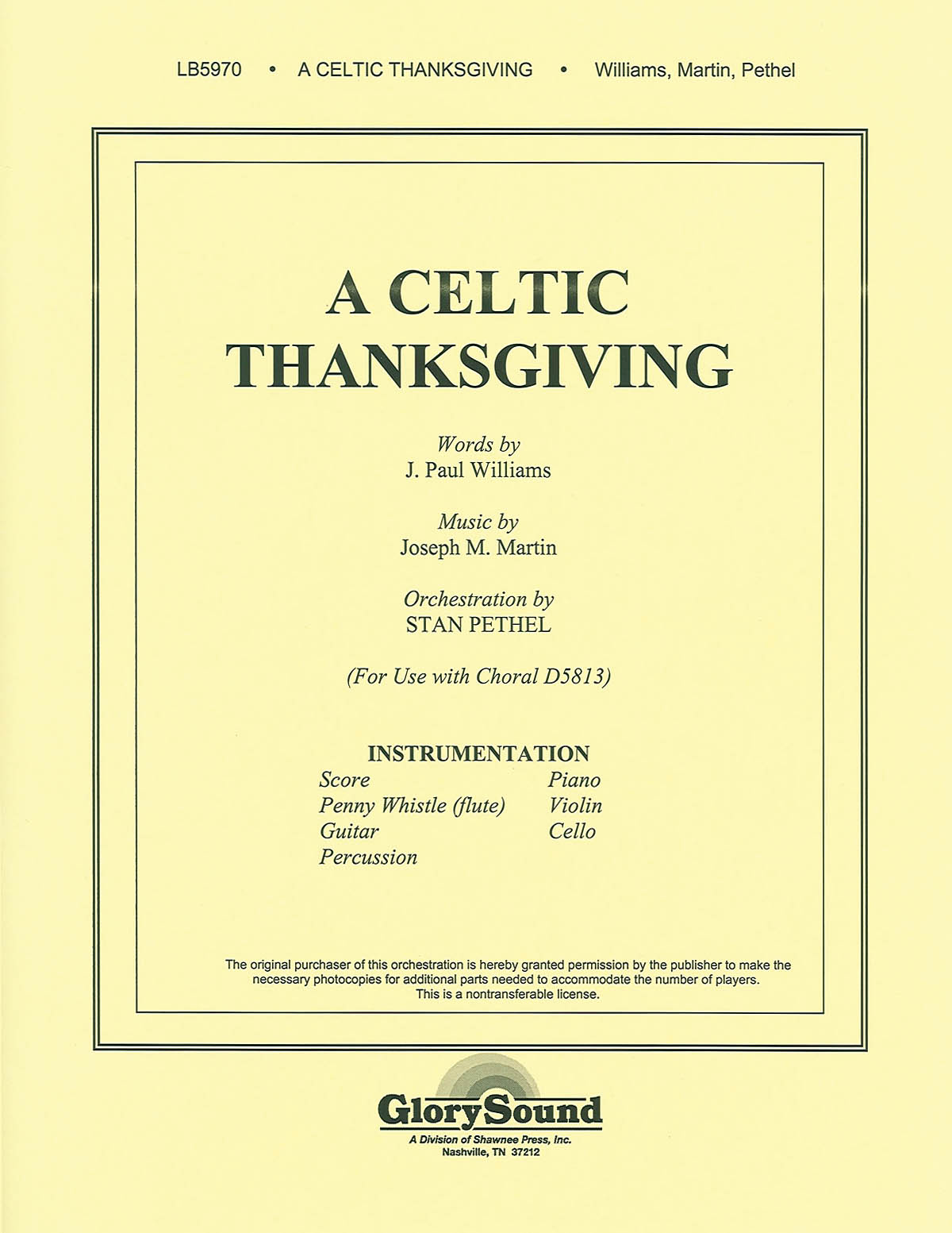 A Celtic Thanksgiving