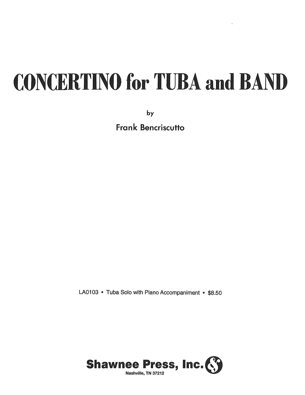 Concertino for Tuba and Band