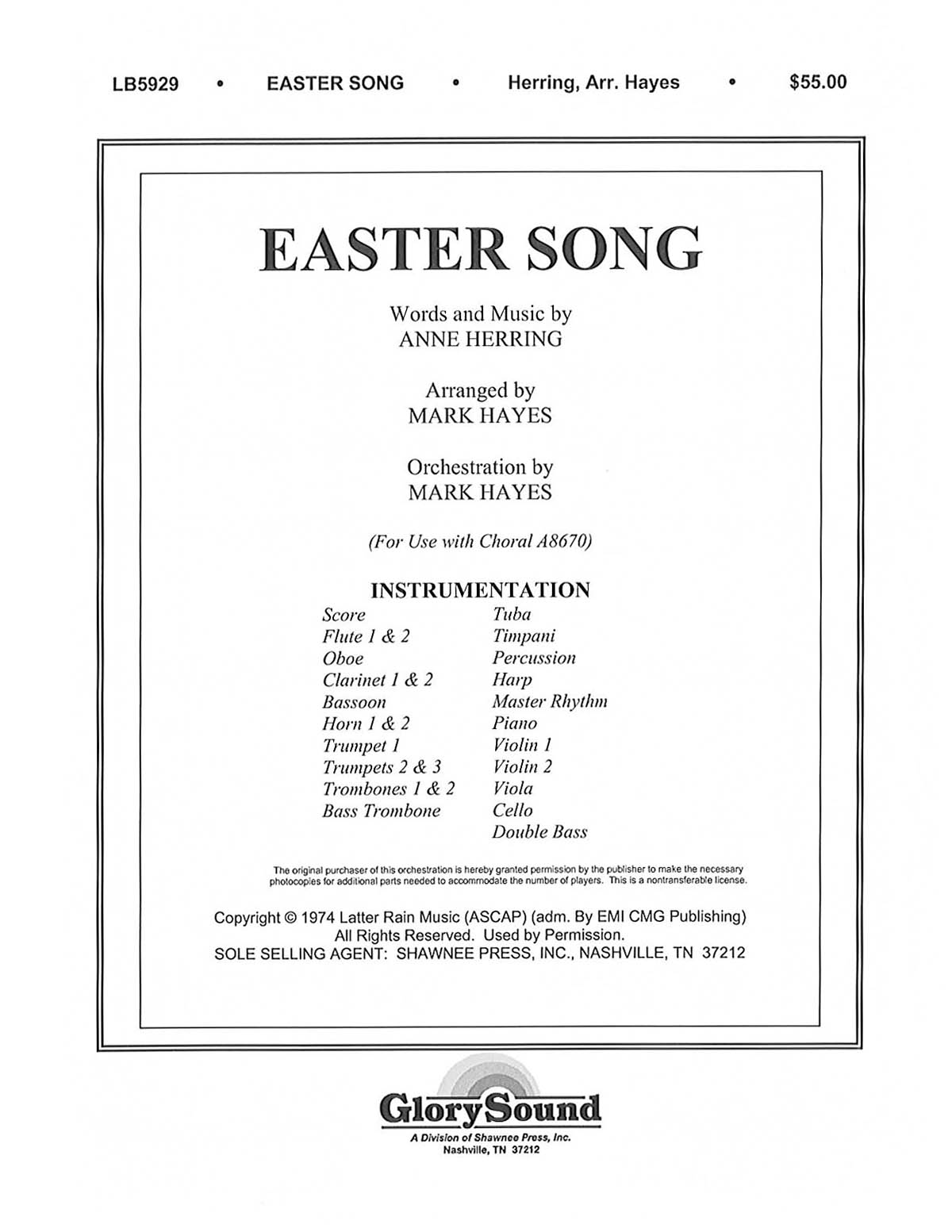 Easter Song