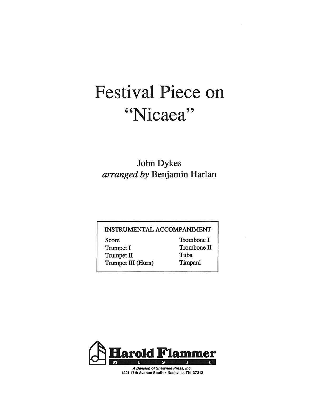 Festival Piece on Nicaea