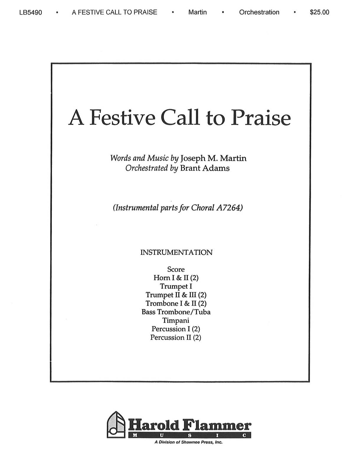 A Festive Call to Praise