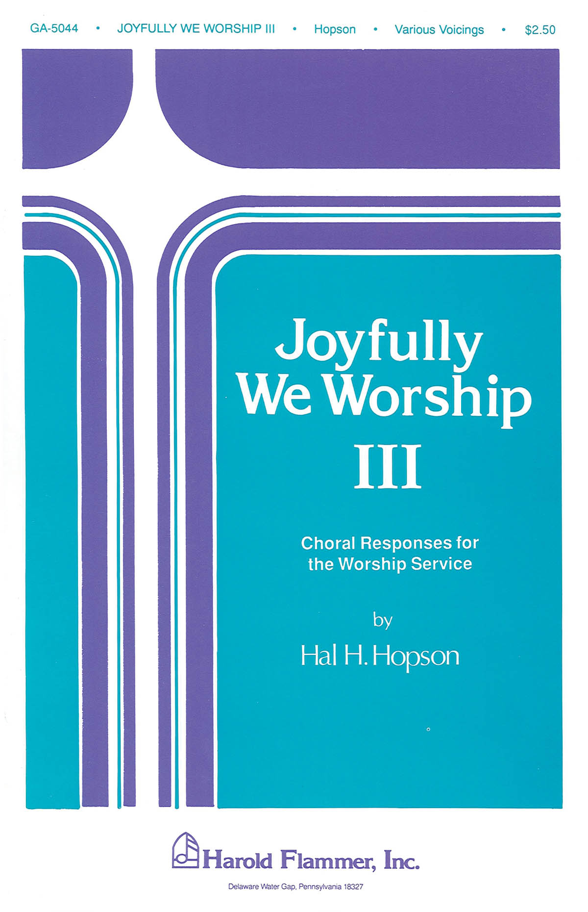 Joyfully We Worship - Volume 3 (SATB)