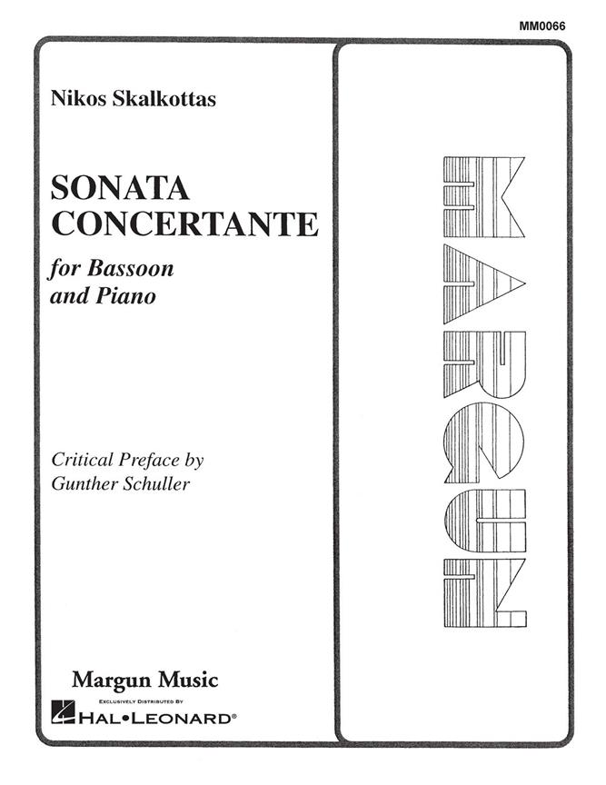 Sonata Concertante for Bassoon and Piano