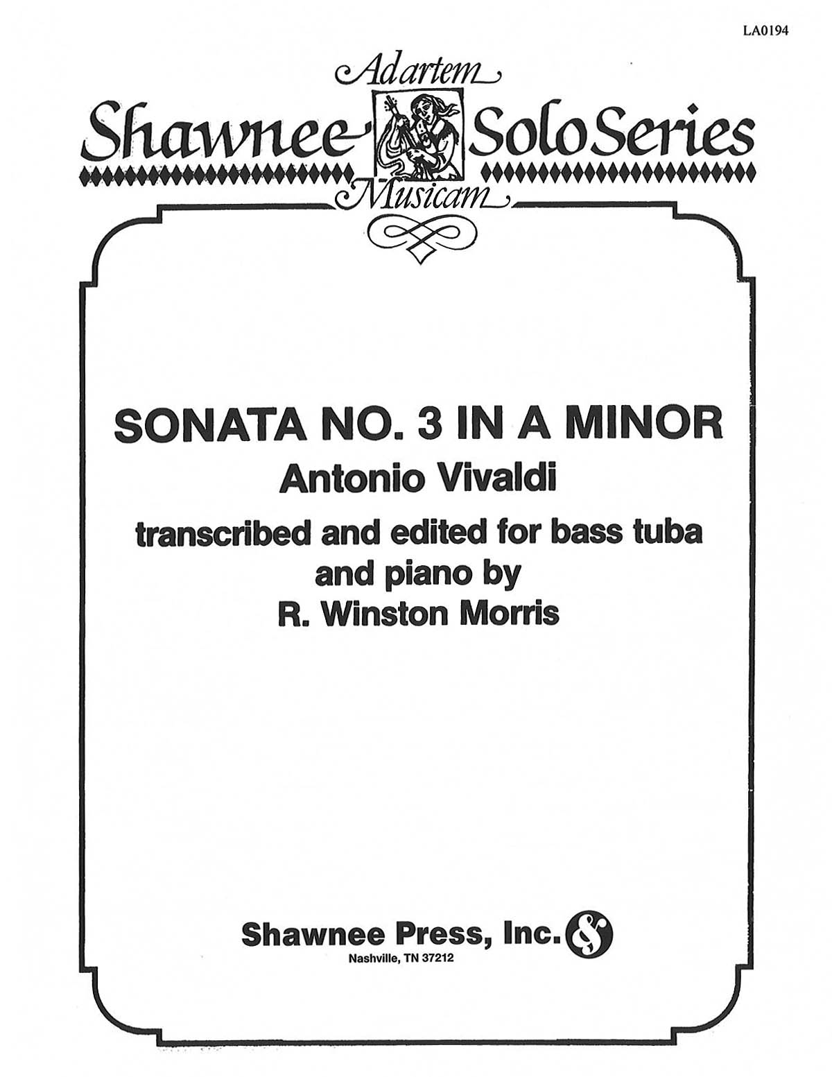 Sonata 3 in a min - Vivaldi Tuba pno