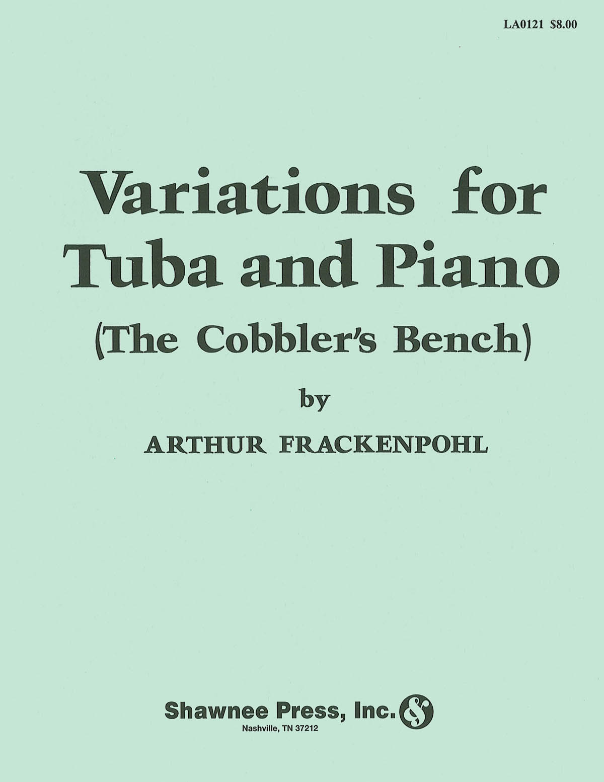 Variations for Tuba (The Cobbler's Bench)