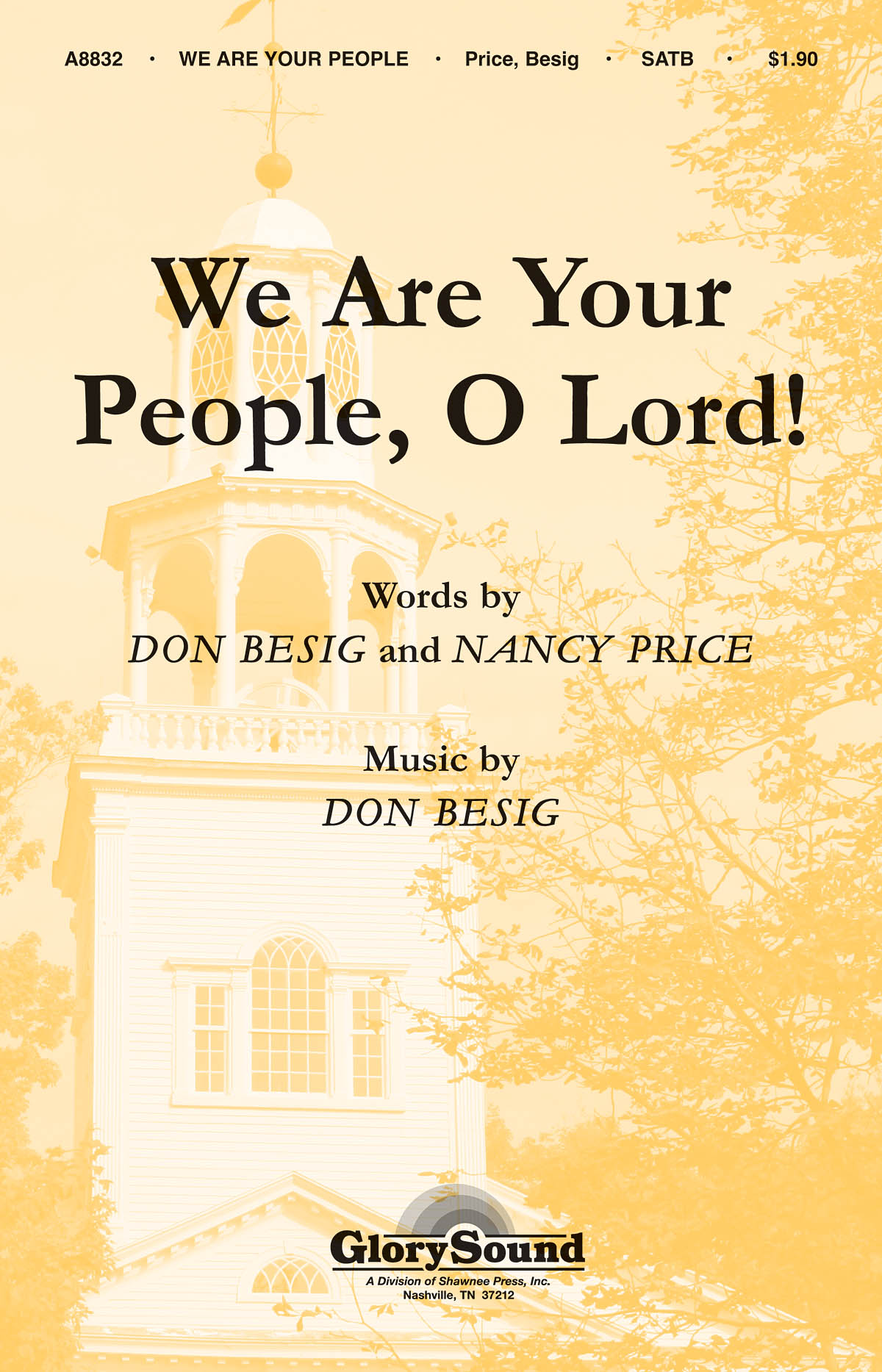 We Are Your People, O Lord! (SATB)