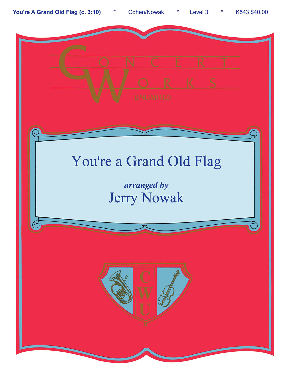 You’re a Grand Old Flag