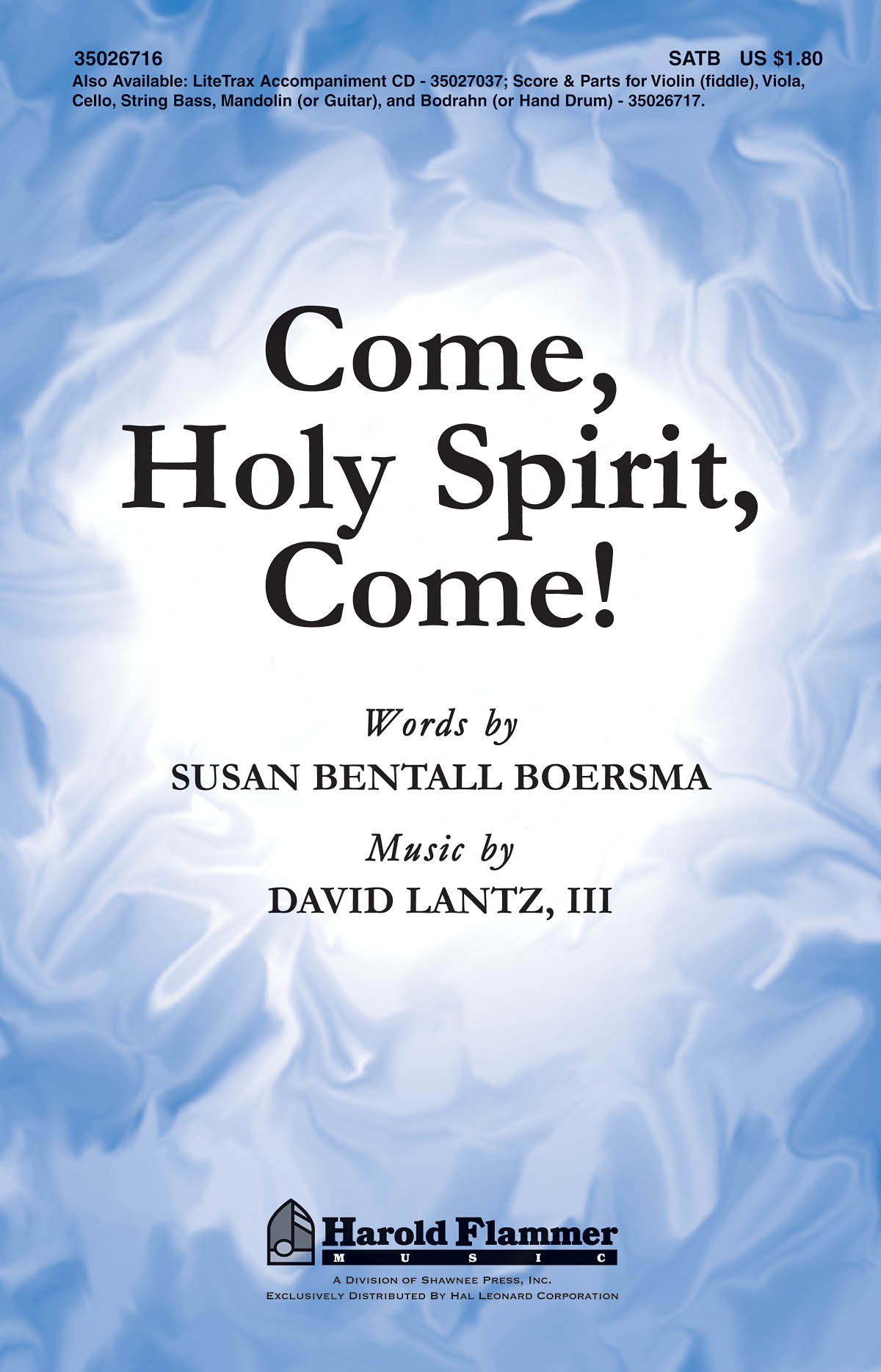 Come, Holy Spirit, Come! (SATB)