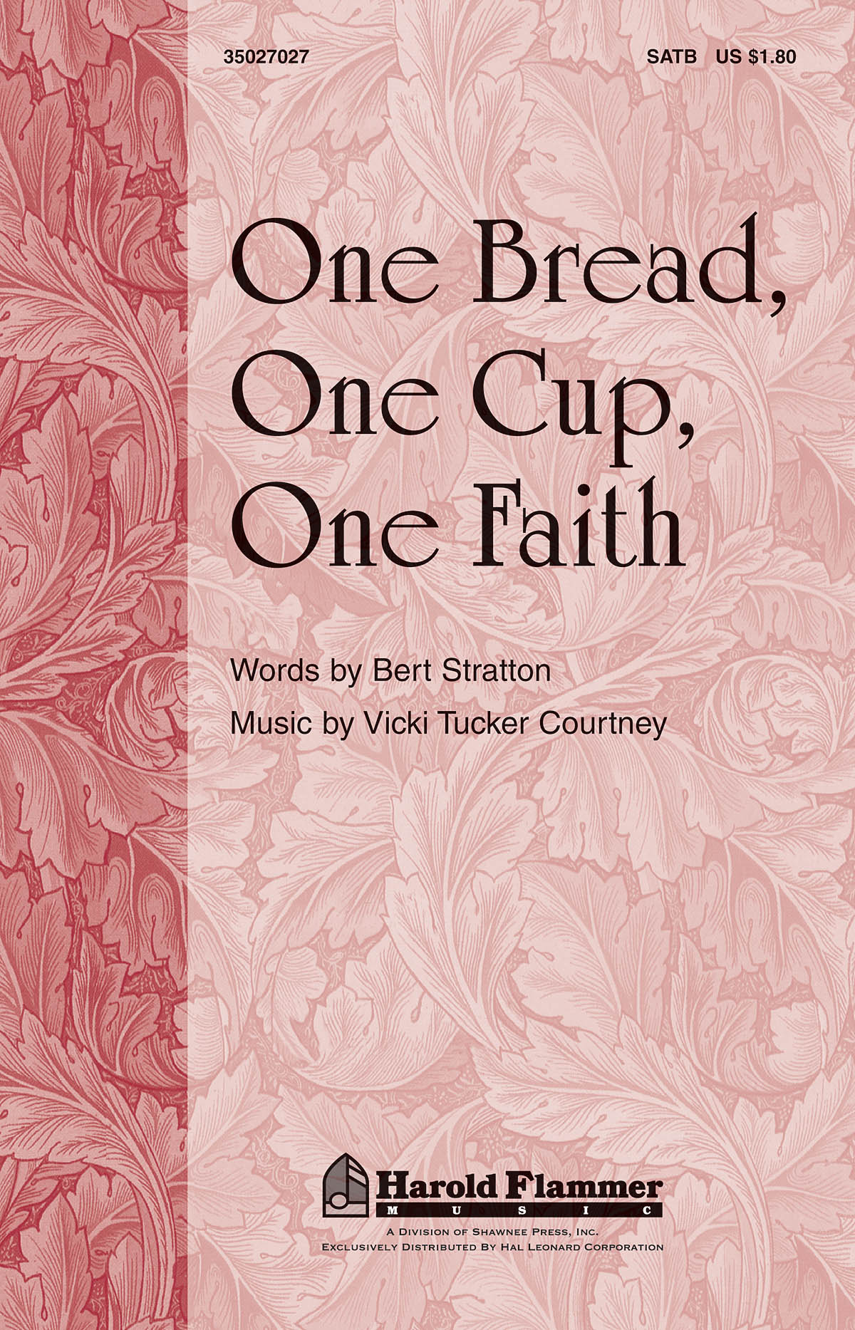 One Bread, One Cup, One Faith (SATB)