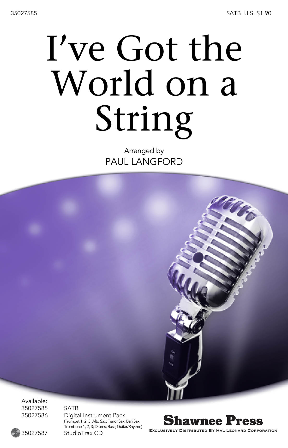 I've Got the World on a String (SATB)