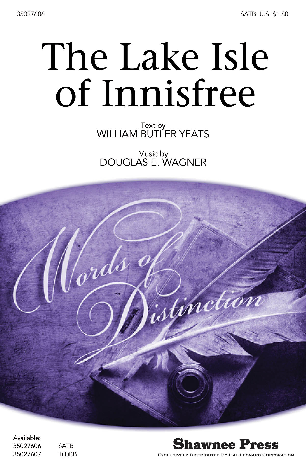 The Lake Isle of Innisfree (SATB)