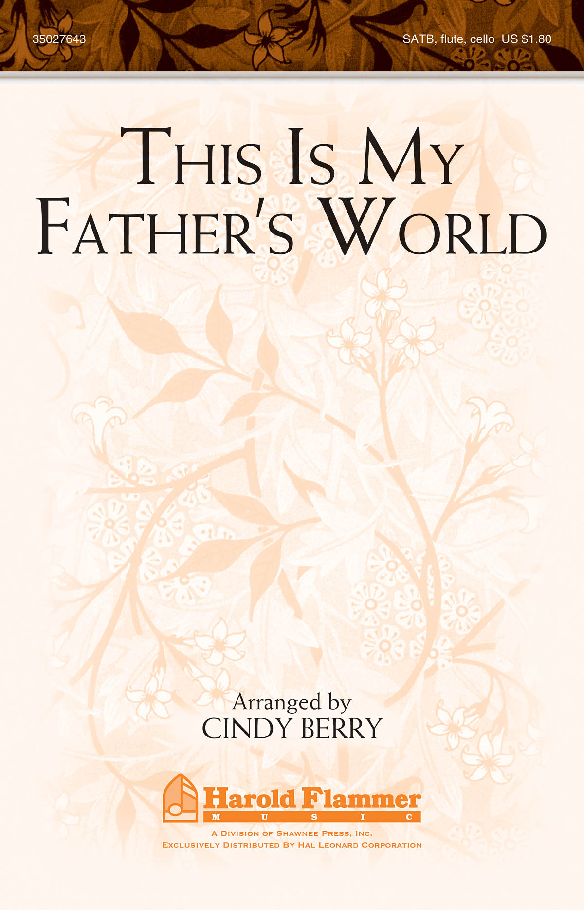 This Is My Father's World (SATB)