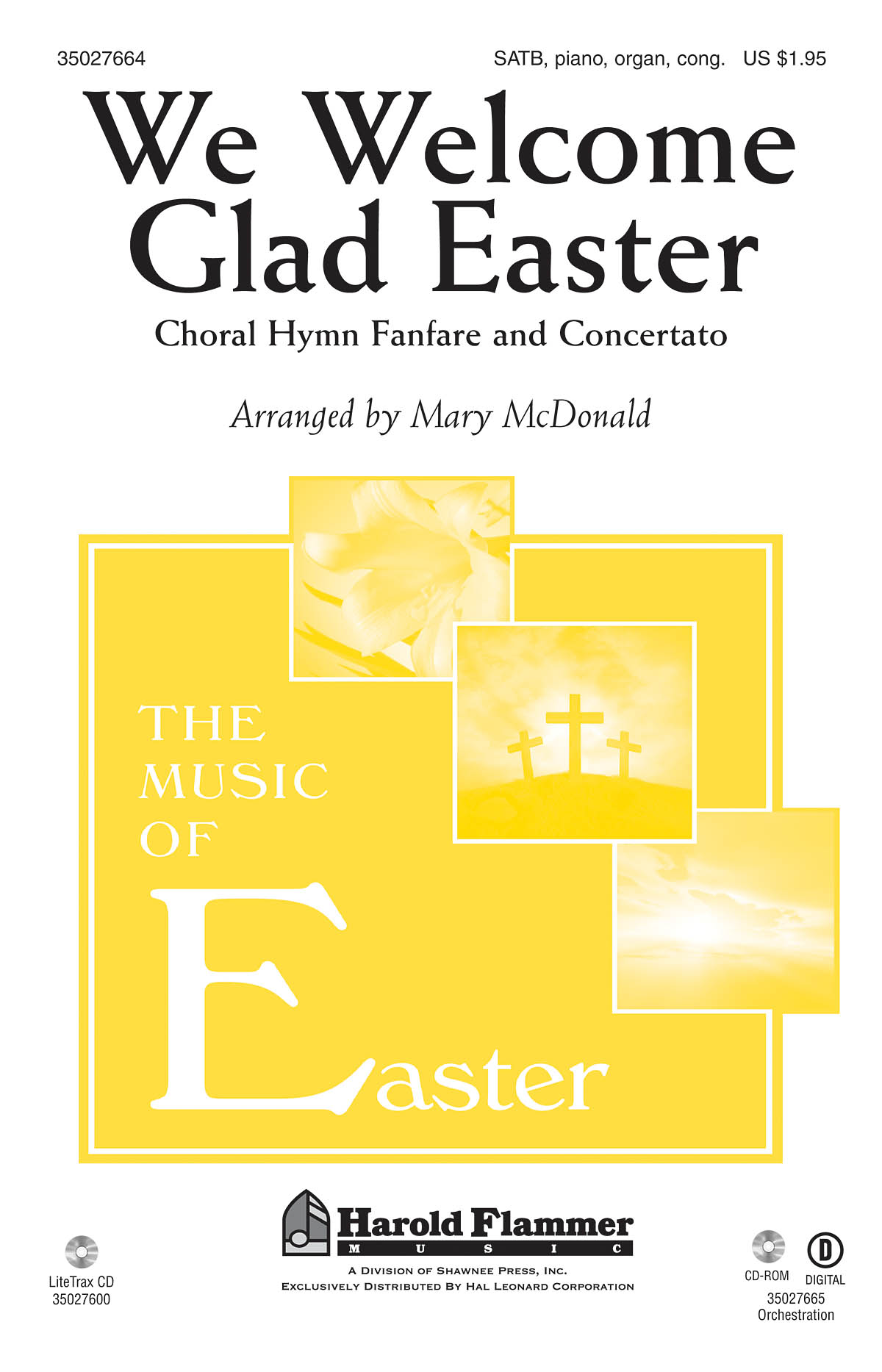 We Welcome Glad Easter (SATB)