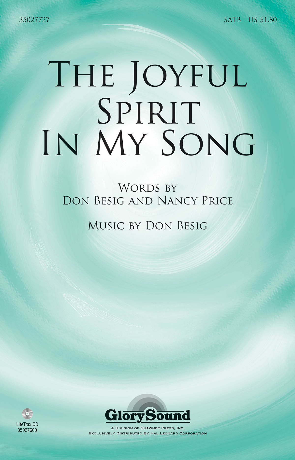 The Joyful Spirit in My Song (SATB)