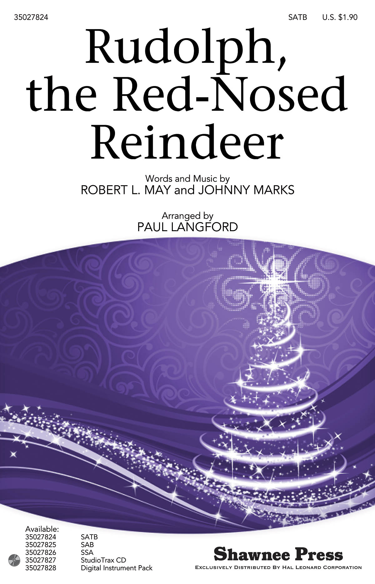 Rudolph, the Red-Nosed Reindeer (SATB)